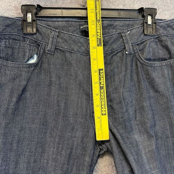 BANANA REPUBLIC Pants Women’s Size 10 Blue Stretch Classic Trousers Wide Leg - Picture 5 of 14